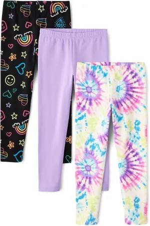 The Children's Place Girls' Leggings, Multipacks