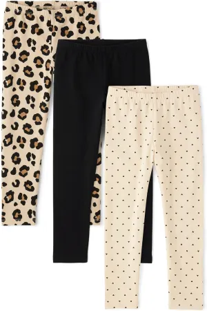 The Children's Place Girls' Leggings, Multipacks