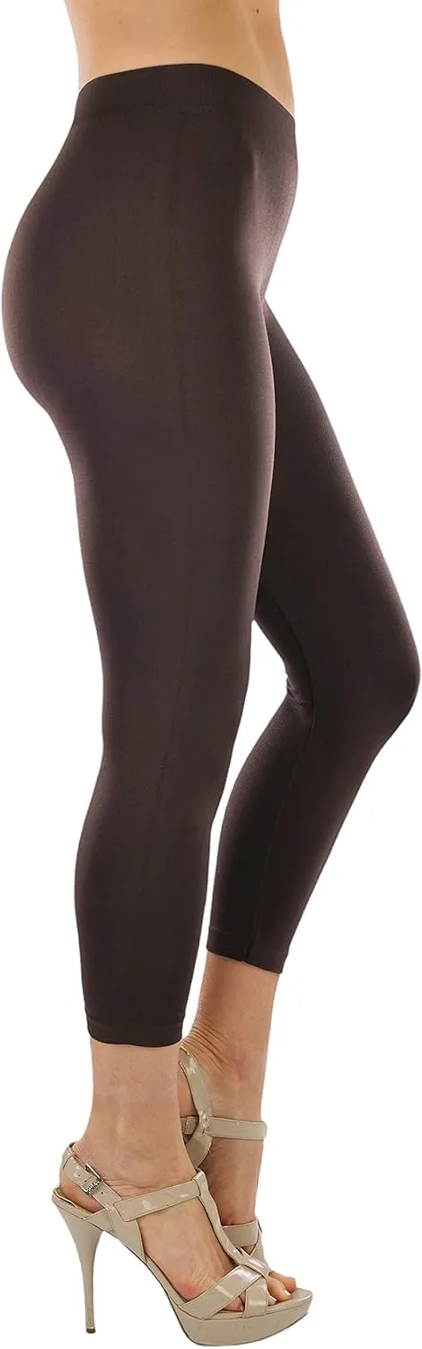 ToBeInStyle Women's Footless Elastic Stretch Leggings
