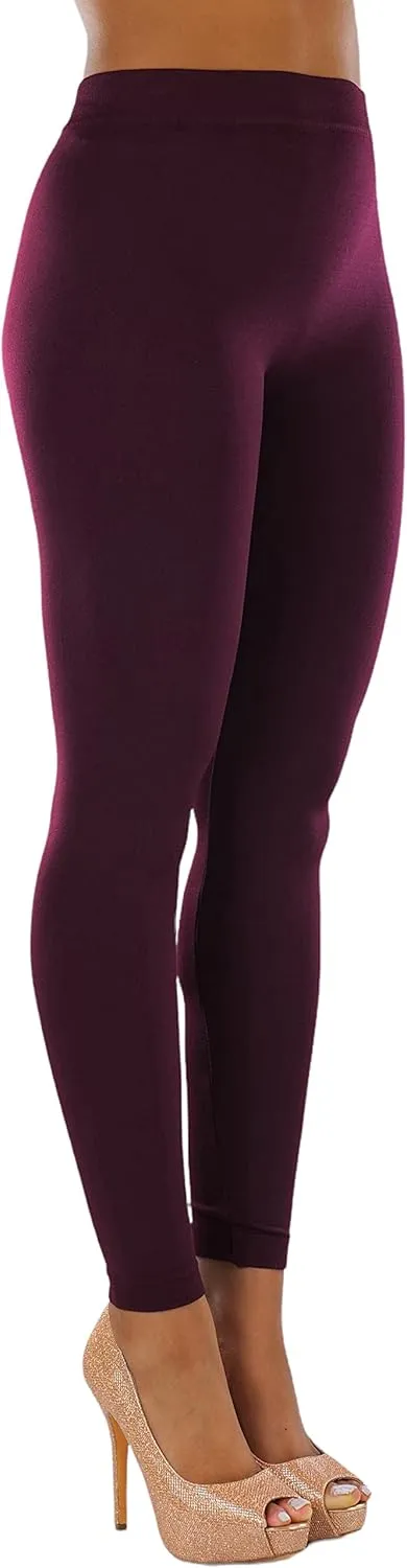 ToBeInStyle Women's Footless Elastic Stretch Leggings
