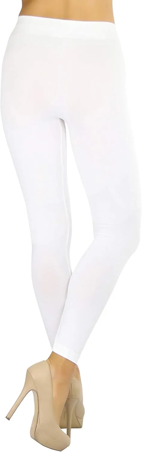 ToBeInStyle Women's Footless Elastic Stretch Leggings