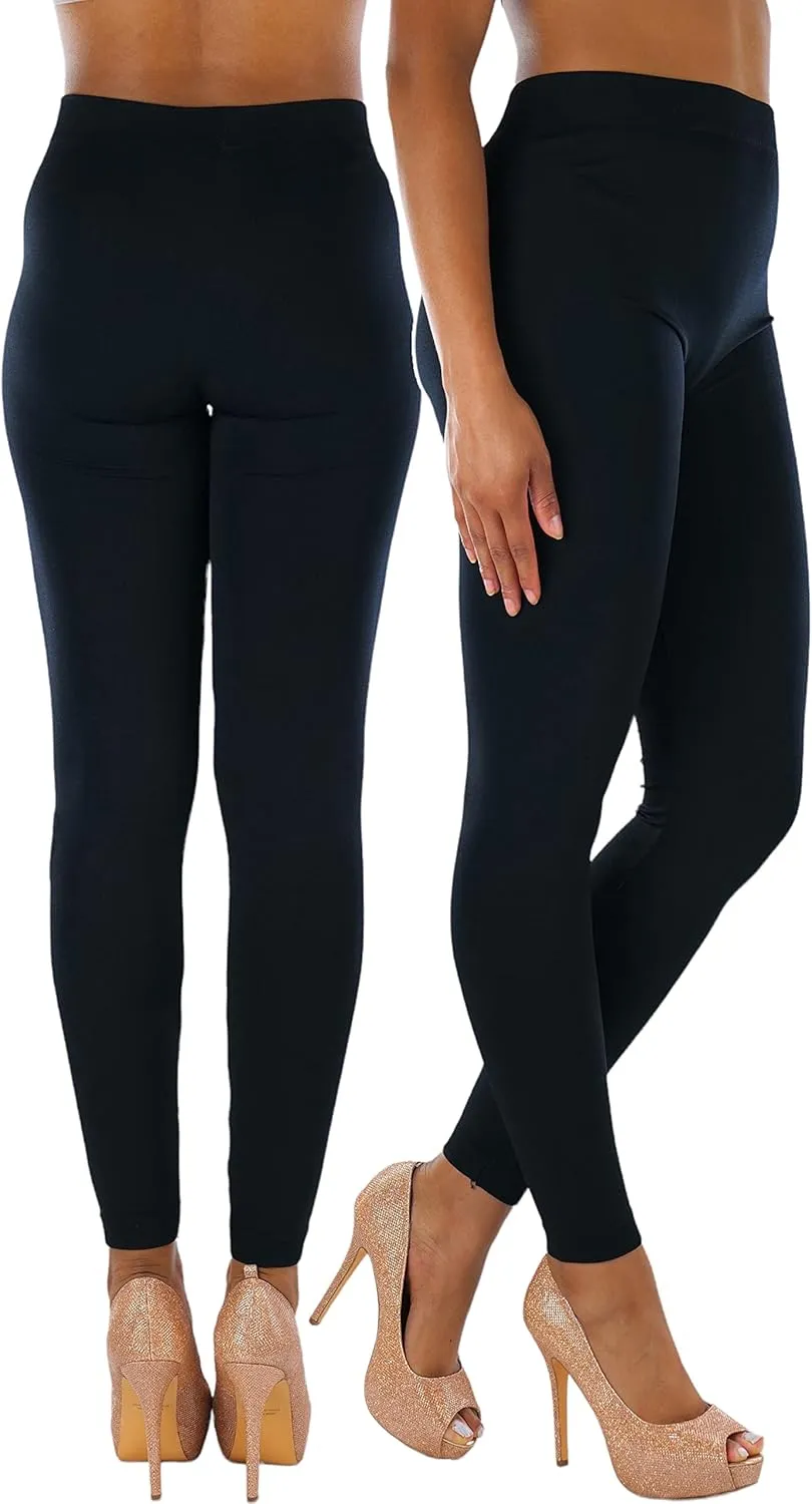 ToBeInStyle Women's Footless Elastic Stretch Leggings
