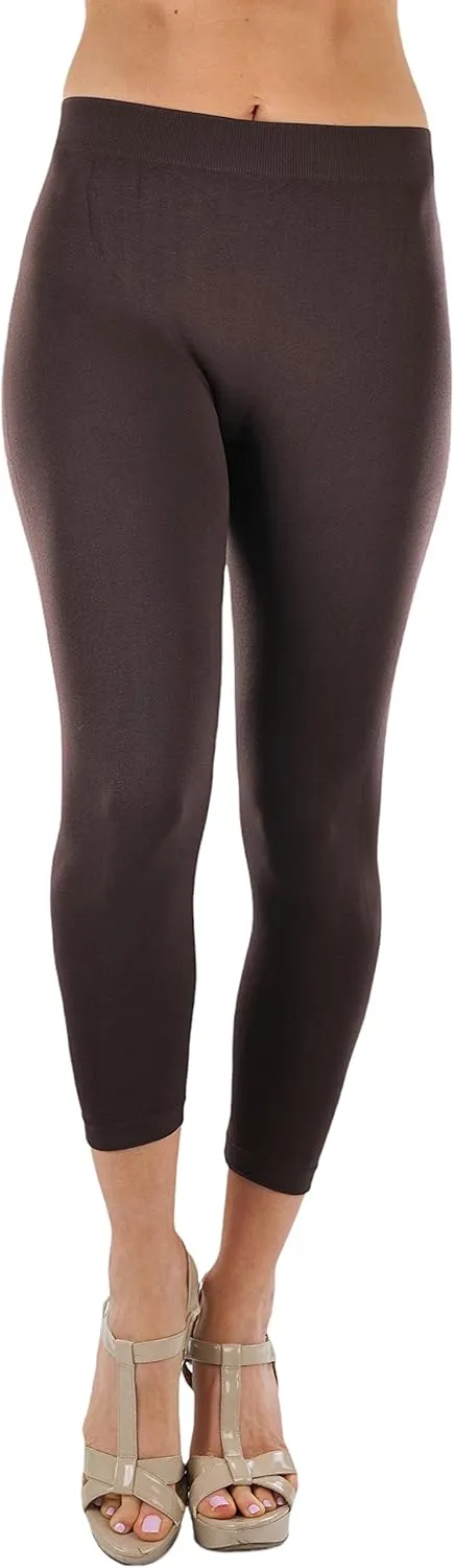 ToBeInStyle Women's Footless Elastic Stretch Leggings