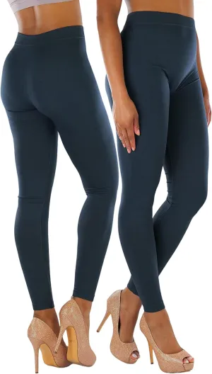ToBeInStyle Women's Footless Elastic Stretch Leggings