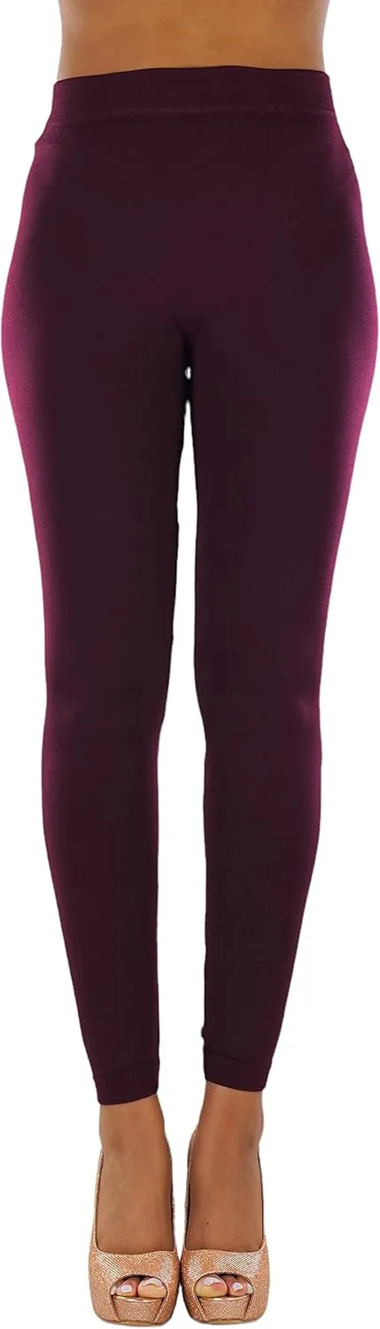 ToBeInStyle Women's Footless Elastic Stretch Leggings