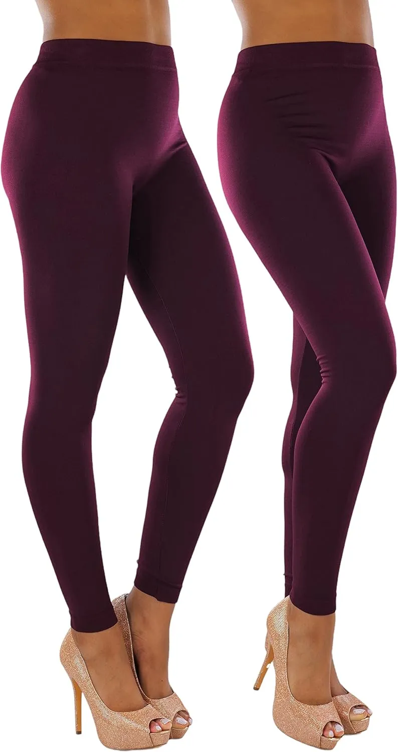 ToBeInStyle Women's Footless Elastic Stretch Leggings