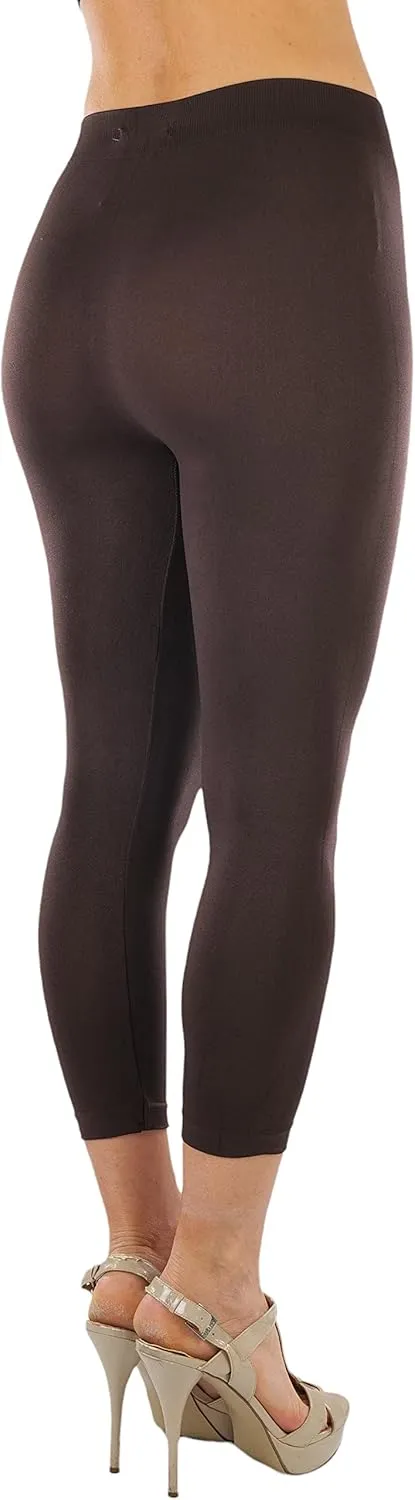 ToBeInStyle Women's Footless Elastic Stretch Leggings