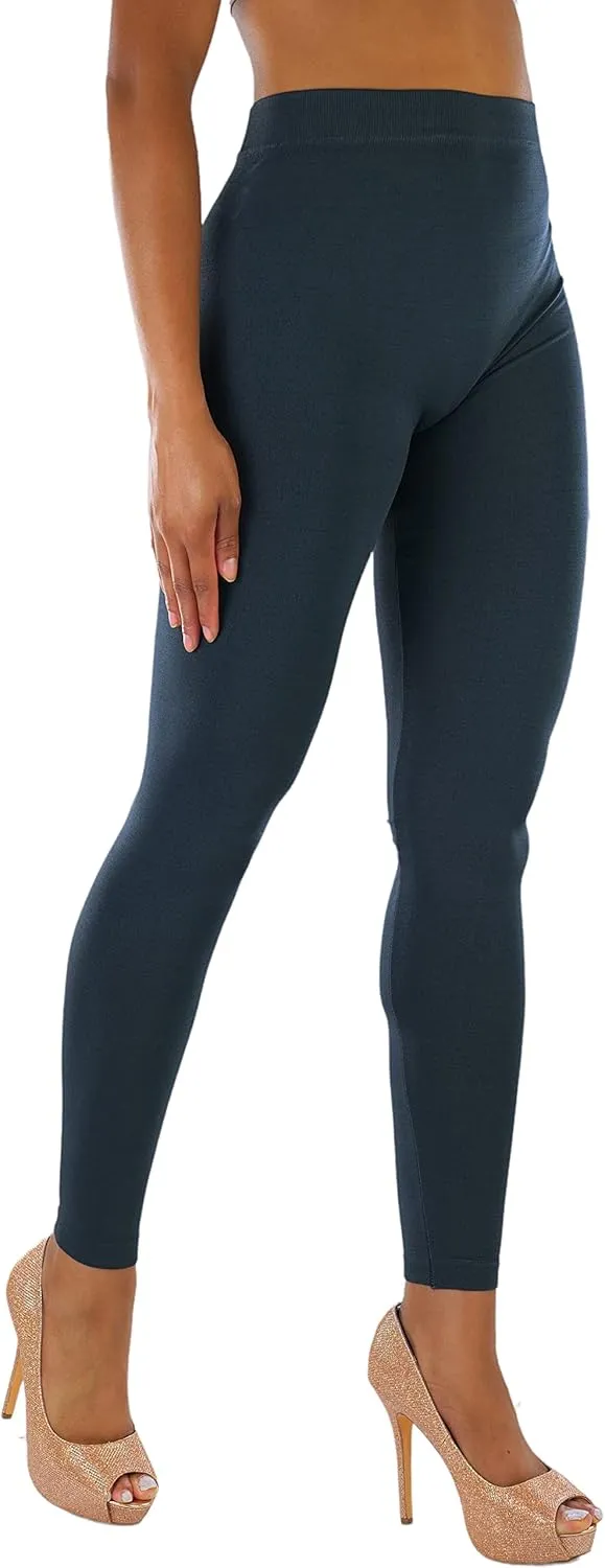 ToBeInStyle Women's Footless Elastic Stretch Leggings