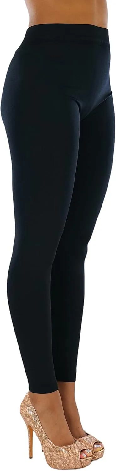 ToBeInStyle Women's Footless Elastic Stretch Leggings