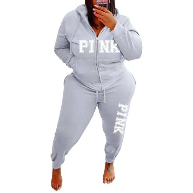 Two Piece Sets Long Sleeved Hoodies Fashion Winter Sportswear