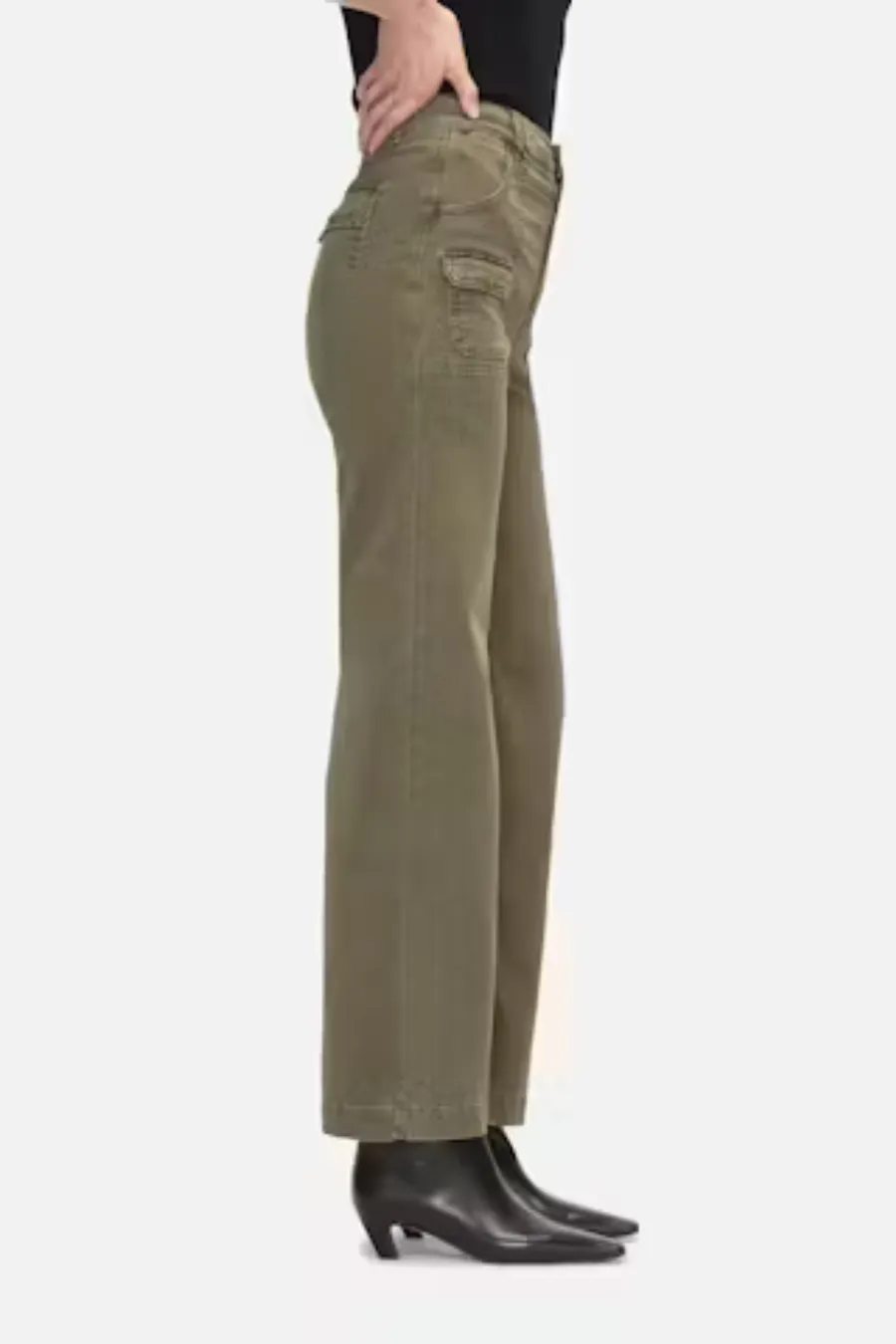 Utility Pocket Pant Washed Winter Moss