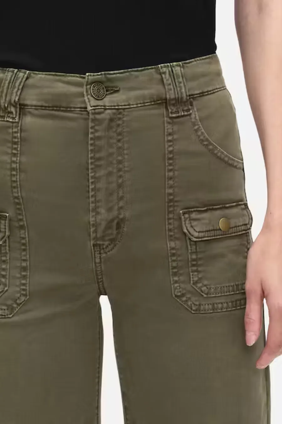 Utility Pocket Pant Washed Winter Moss