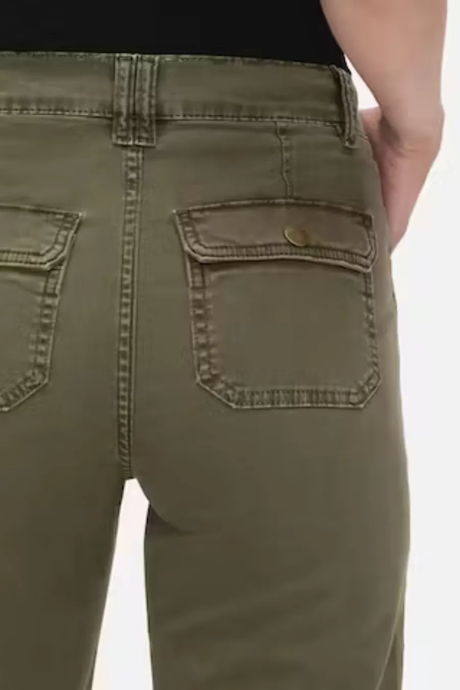 Utility Pocket Pant Washed Winter Moss