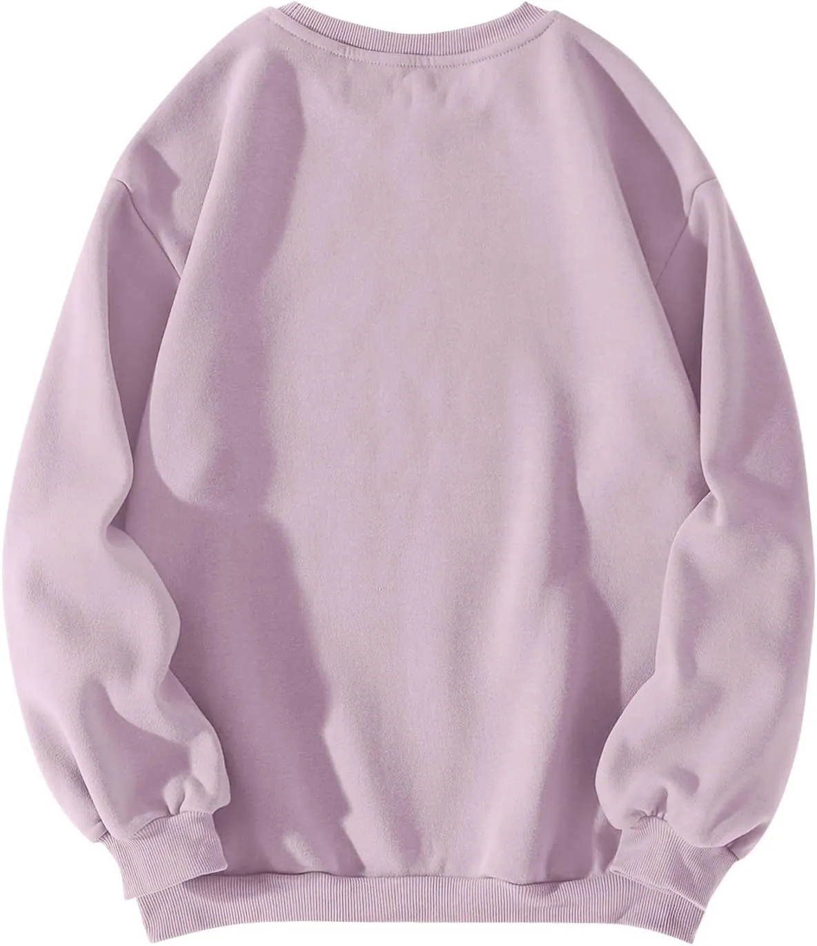 Valentines Sweatshirts for Women Crewneck Comfy Cute Oversized Sweatshirt Baggy Drop Shoulder Cotton Fleece Pullover