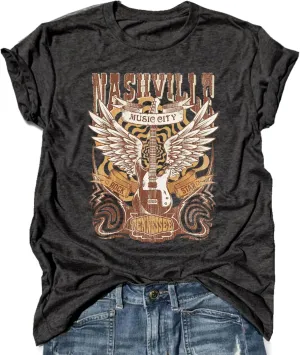 Womens Boho Floral Shirt Vintage Flower Graphic Tee T-Shirt Summer Short Sleeve T Shirts Cute T Shirt Tops