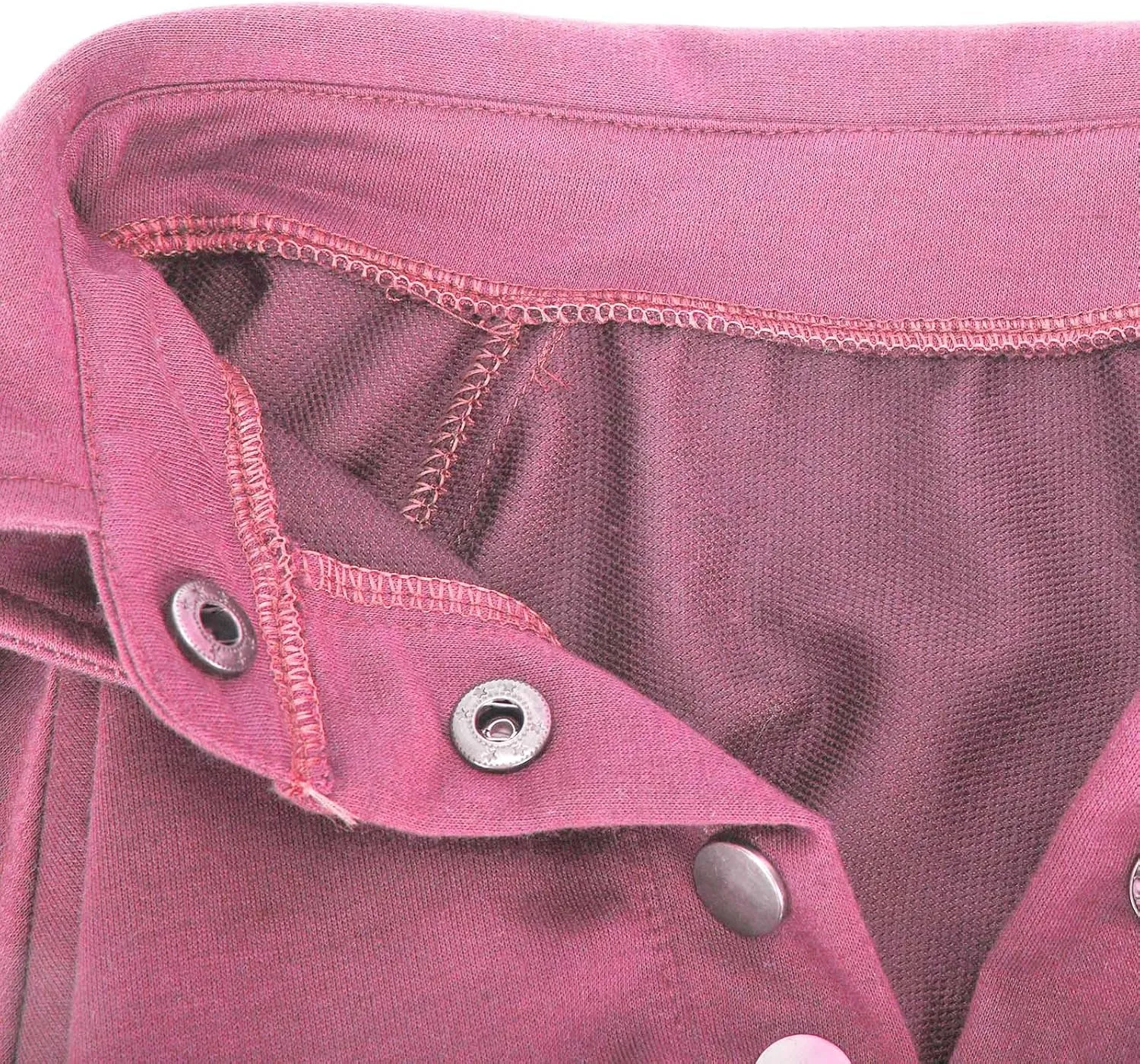Womens Casual Button v Neck Hoodies Oversized Long Sleeve Hooded Pullover Sweatshirt Tops Fall Fashion Clothes 2023