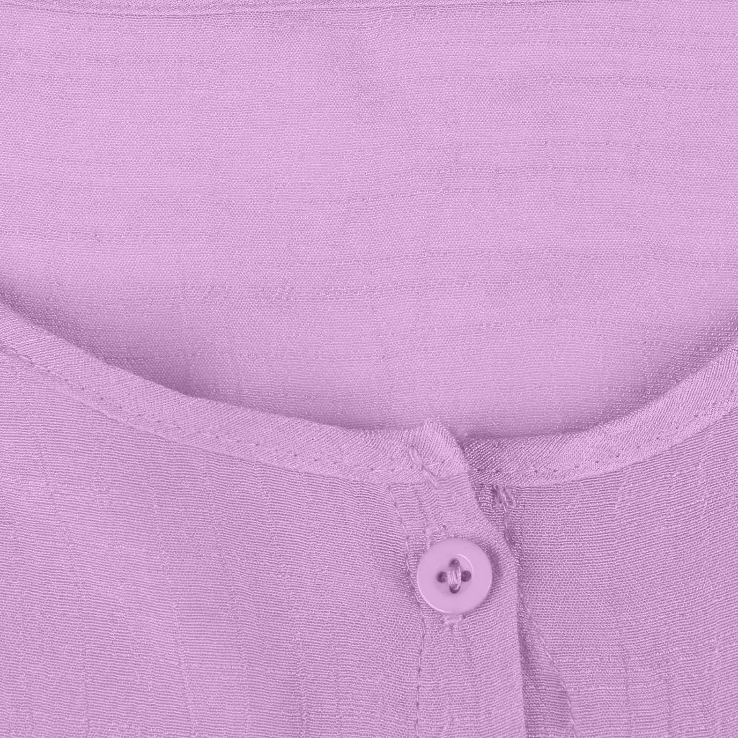 Women's Half Button Down Linen Dress 3/4 Sleeve Casual V-Neck Midi Length Dresses Summer Shirt Dress Blouse