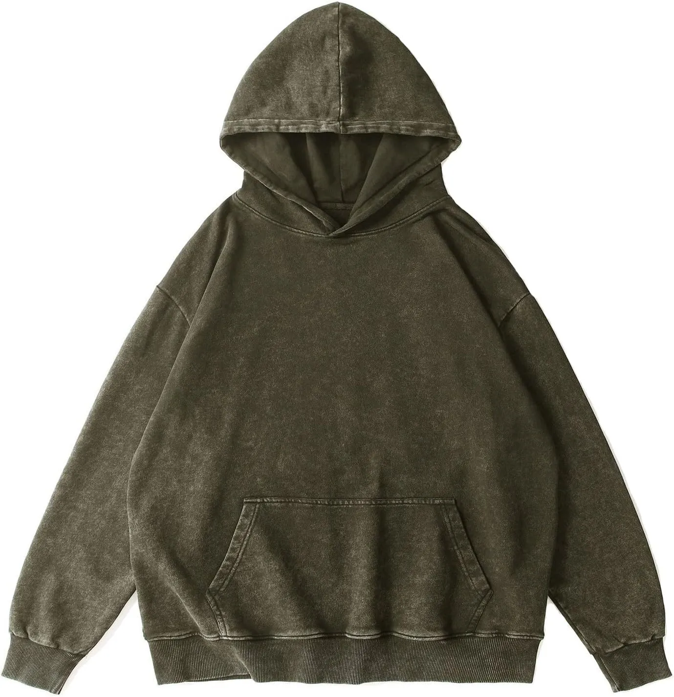 Womens Oversized Hooded Sweatshirts 2024 Casual Crewneck Hoodies Long Sleeve Pullover Preppy Outfits