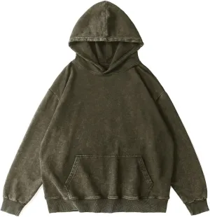 Womens Oversized Hooded Sweatshirts 2024 Casual Crewneck Hoodies Long Sleeve Pullover Preppy Outfits