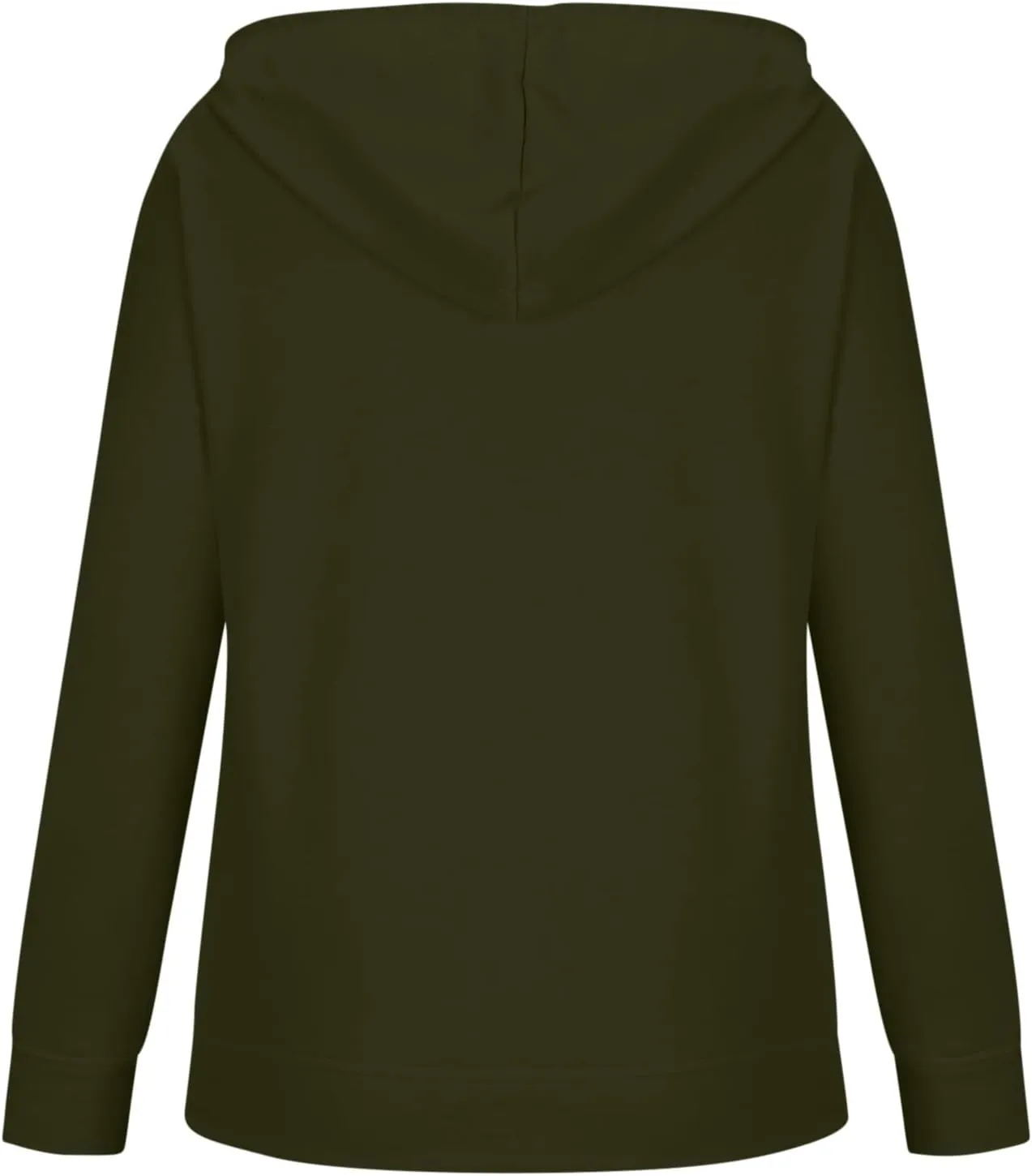 Women's Tunic Sweatshirts Hoodies V Neck 2024 Solid Fashion Casual Loose Soft Sweaters Long Sleeve Shirts