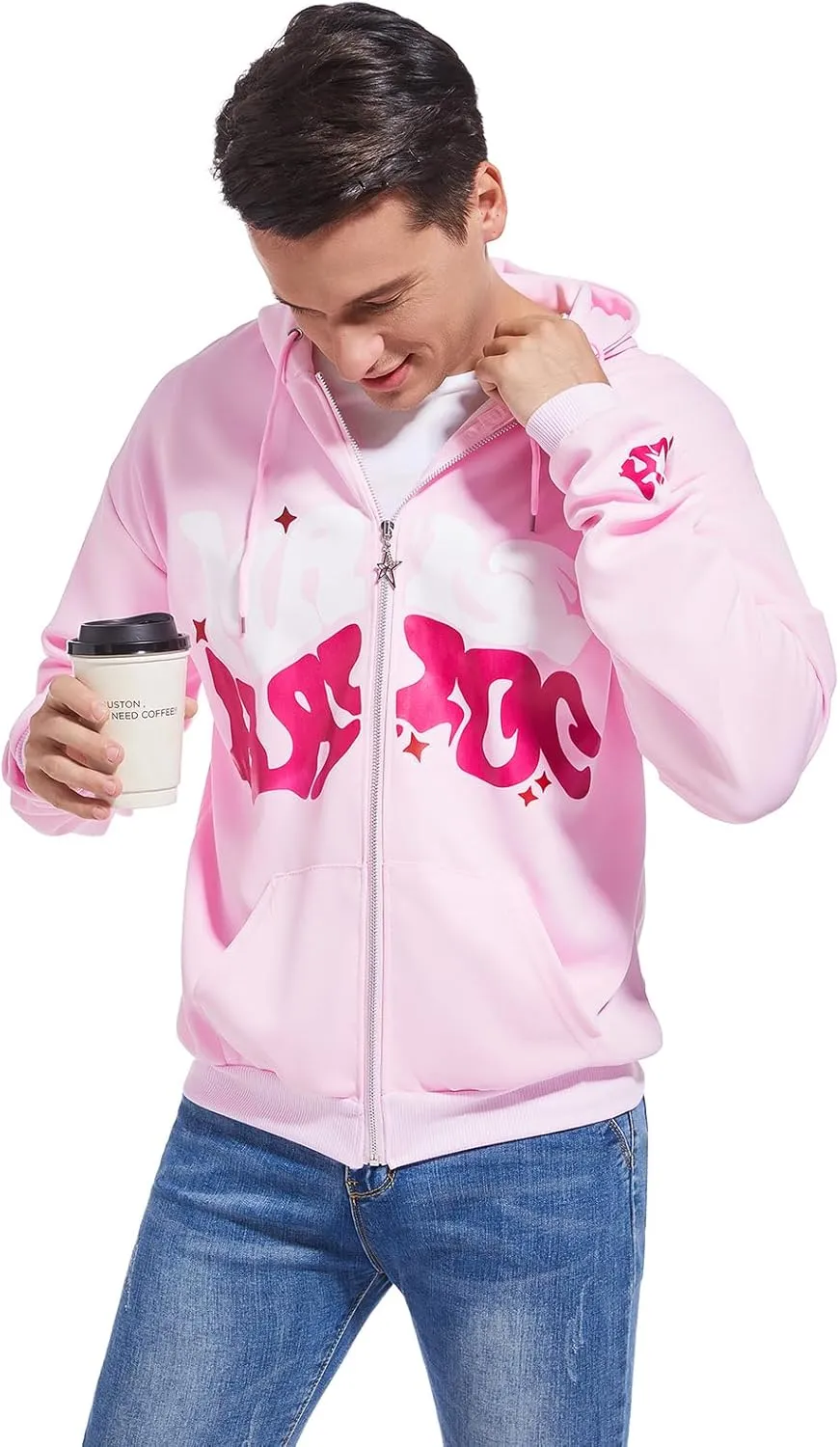 Y2K Hoodies for Women Men Unisex Teen Girls Juniors Aesthetic Hoodie Sweatshirts Streetwear Outfits