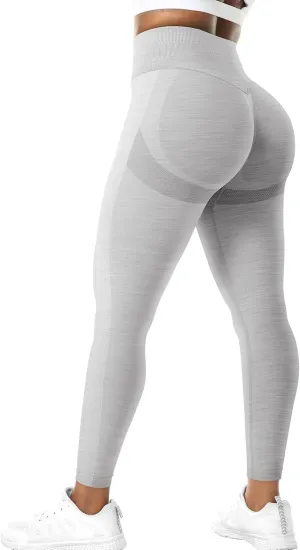 YEOREO Scrunch Butt Lift Leggings for Women Workout Yoga Pants Ruched Booty High Waist Seamless Leggings Compression Tights