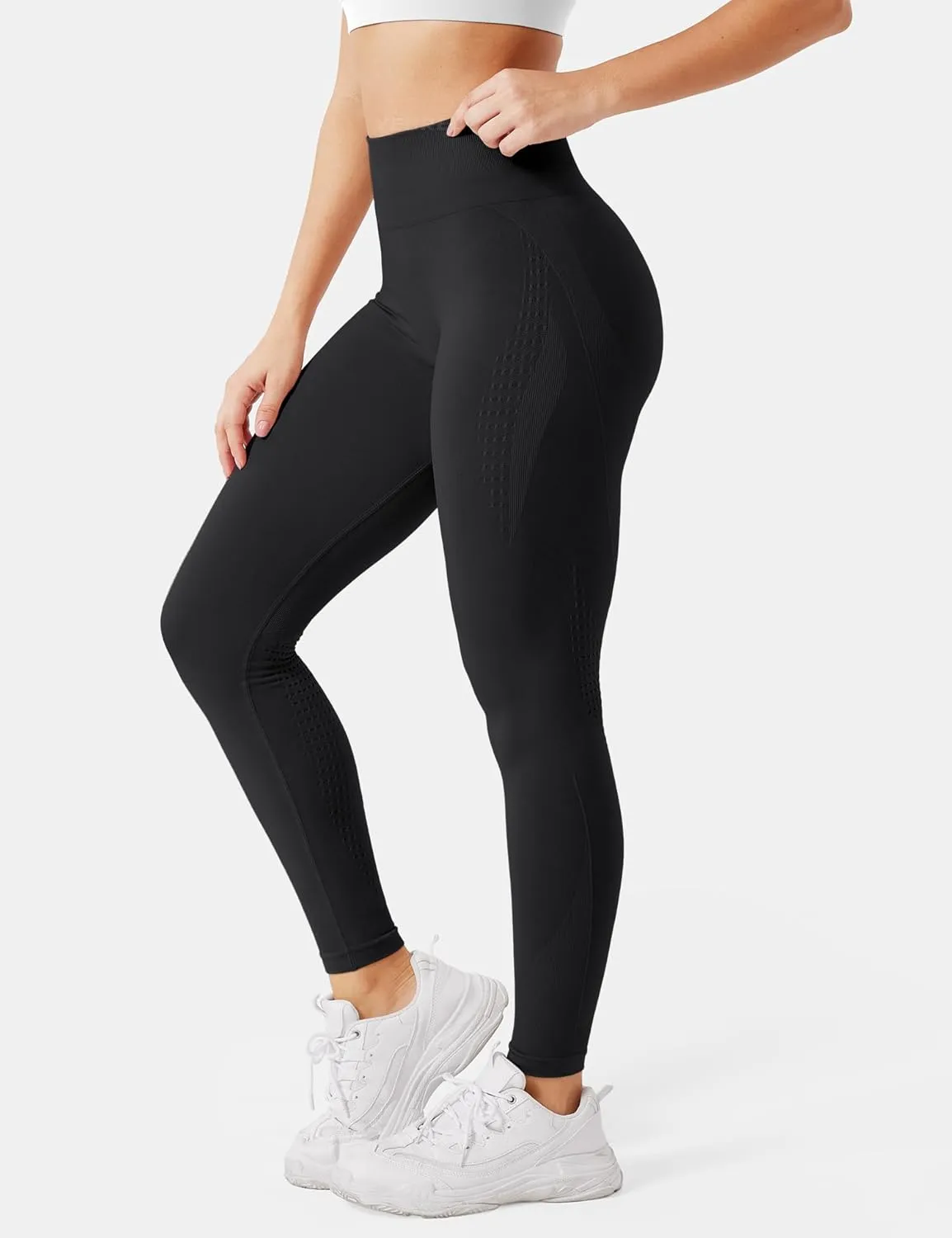 YEOREO Scrunch Workout Leggings for Women Grand Butt Lifting Seamless Leggings High Waisted Tummy Control Gym Yoga Pants