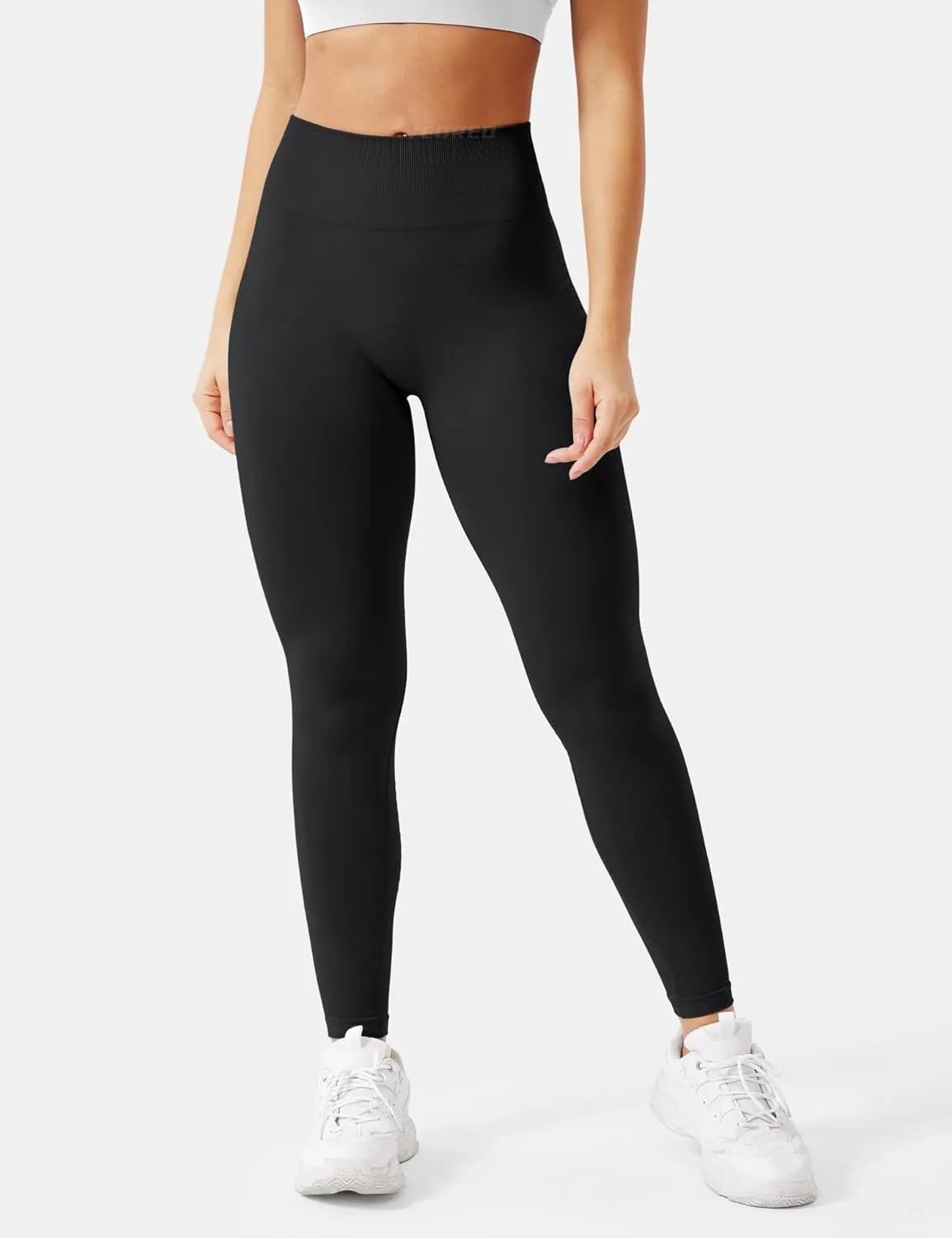 YEOREO Scrunch Workout Leggings for Women Grand Butt Lifting Seamless Leggings High Waisted Tummy Control Gym Yoga Pants