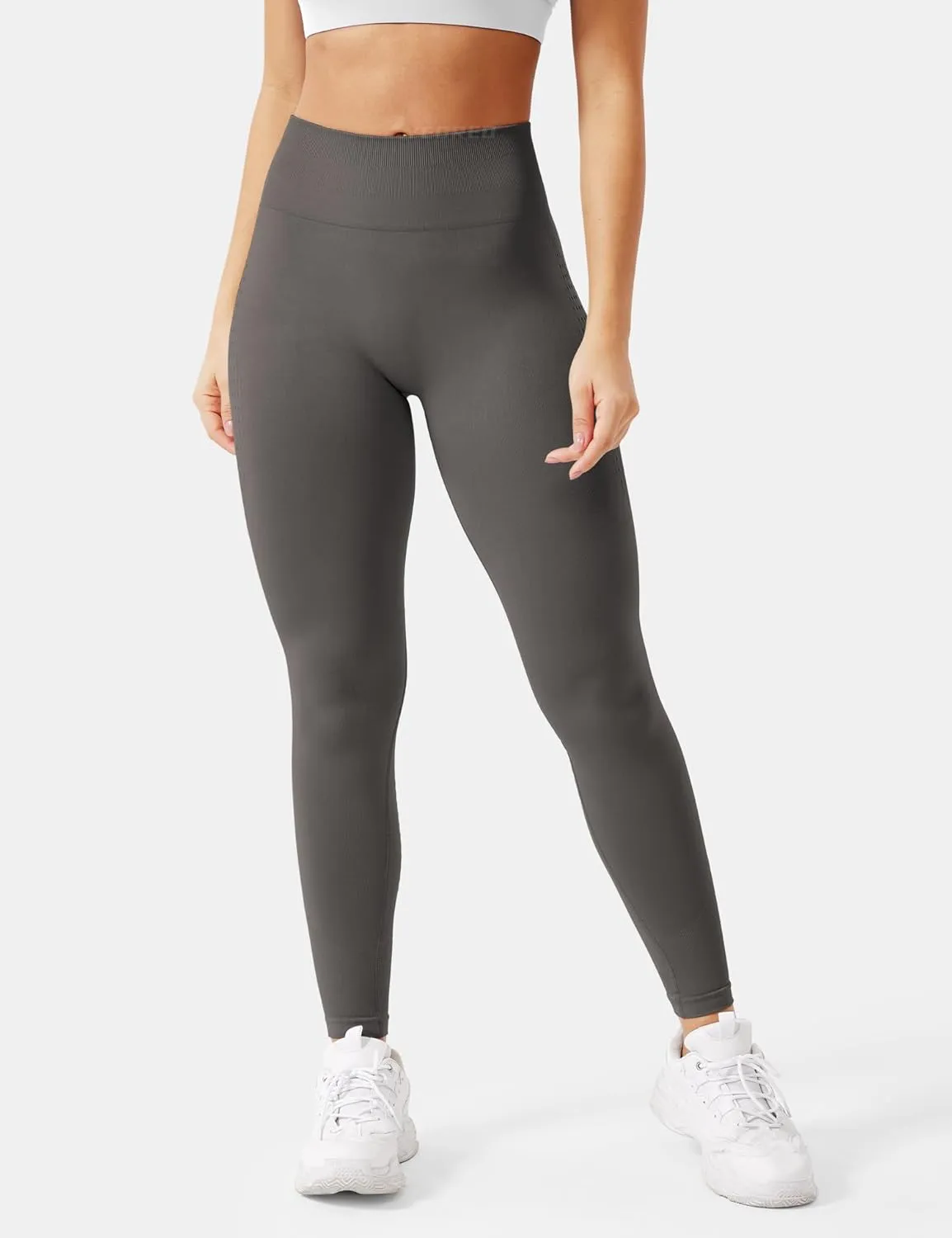 YEOREO Scrunch Workout Leggings for Women Grand Butt Lifting Seamless Leggings High Waisted Tummy Control Gym Yoga Pants