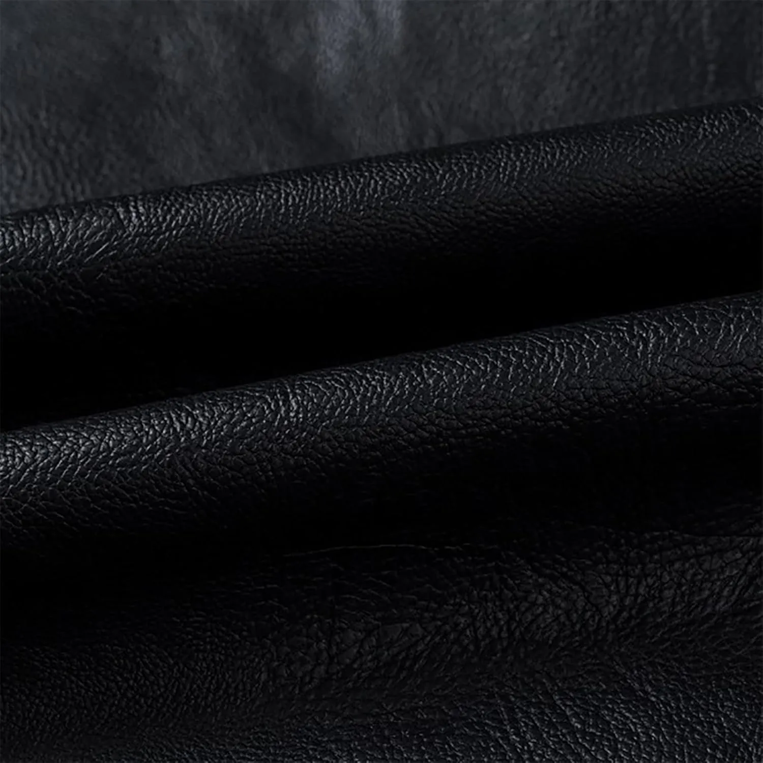 Ymosrh Mens Jackets Autumn Casual Long Sleeve Solid Stand Zipper Leather Jacket Top Rain Jackets for Men Waterproof
