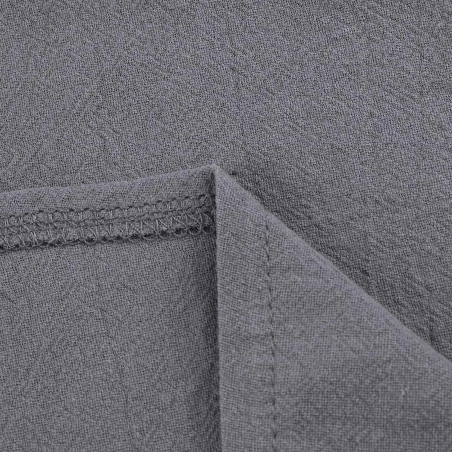 Ymosrh Men's Shirts Fashion Casual Long Sleeve Cotton Linen Solid Color T-Shirt Top Blouse Shirts, S-2XL
