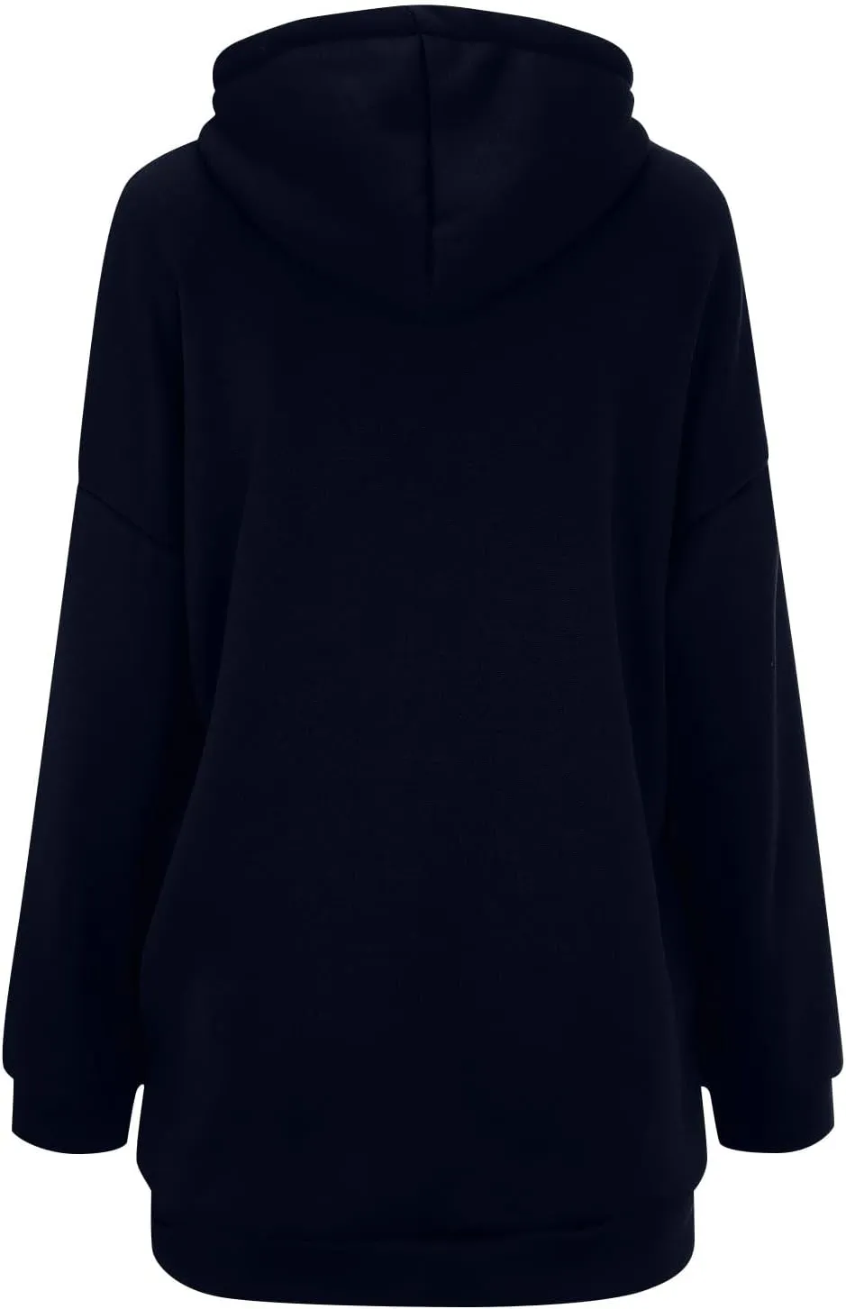Zip Up Hoodie Women Fashion Tunic Hoodies Winter Fleece Pullover Hoodies 2024 Fall Long Jackets with Pockets