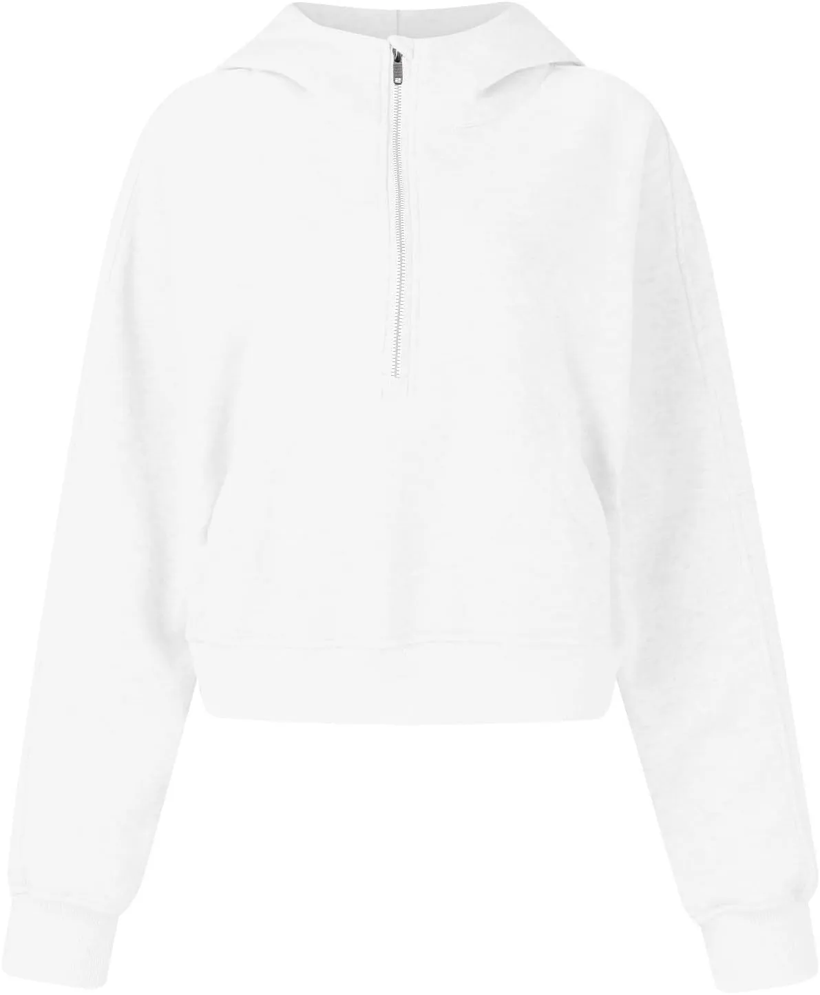 Zip Up Hoodie Women,2024 Fall Thumb Hole Half Zip Sweatshirts Fleece Jackets Tops Oversized Pullover With Pockets