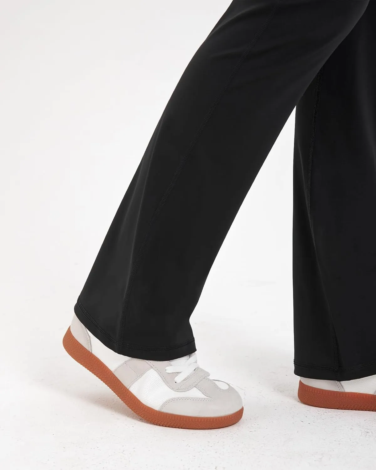Zylioo 36 34 Inseam Tall Flare Leggings,Long Leggings for Tall Women with Pockets,Tall Flare Yoga Pants