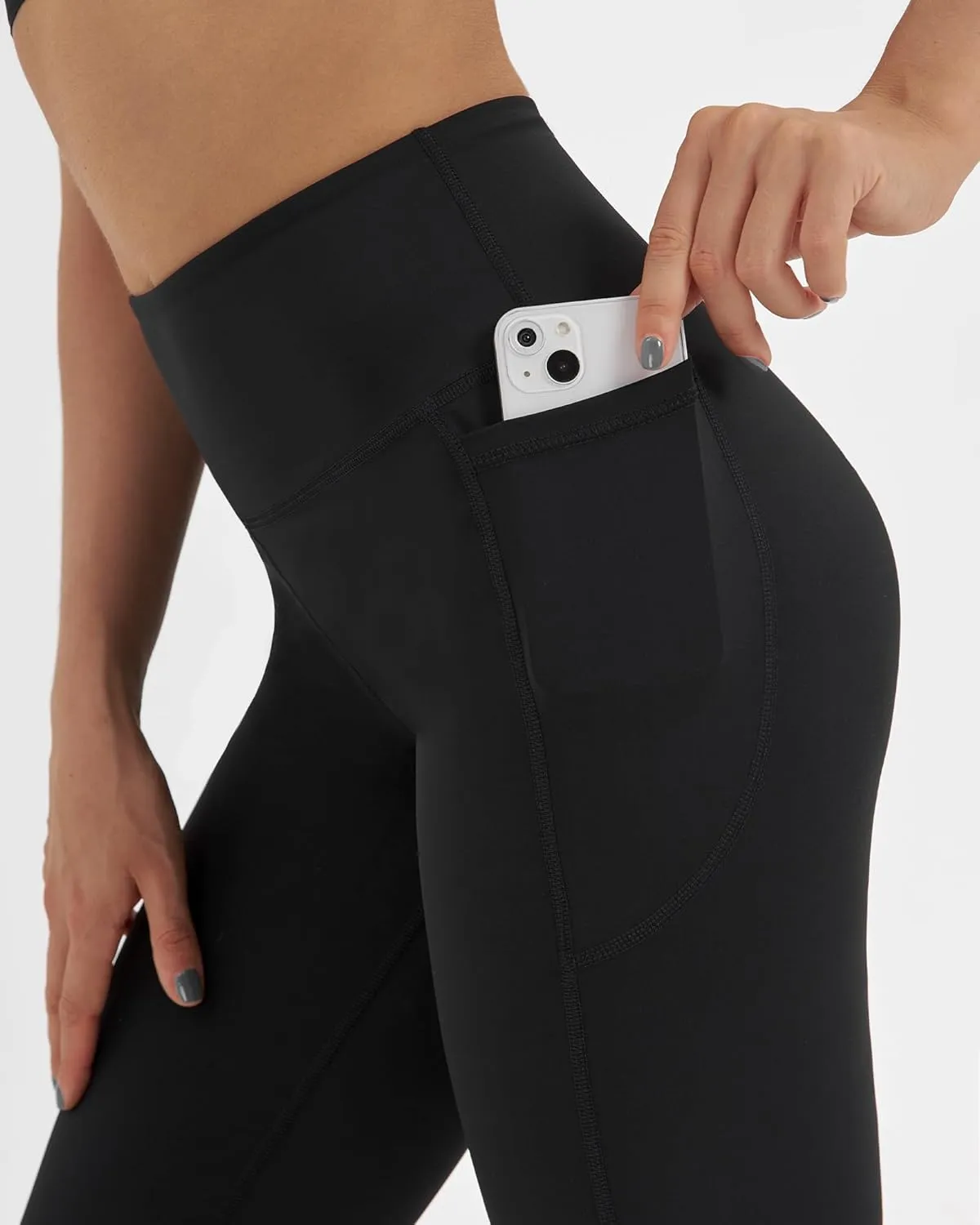 Zylioo 36 34 Inseam Tall Flare Leggings,Long Leggings for Tall Women with Pockets,Tall Flare Yoga Pants